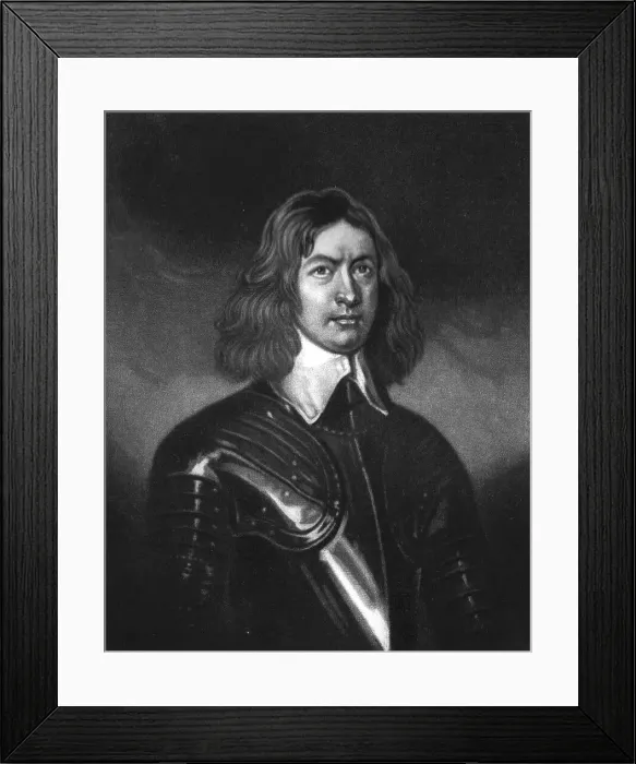 Framed Print : John Hampden (Hamden); killed at the Battle of Charlgrove Field, Oxfordshire 1643, 1810. Creator: Charles Turner Framed Print : John Hampden (Hamden); killed at the Battle of Charlgrove Field, Oxfordshire 1643, 1810. Creator: Charles Turner