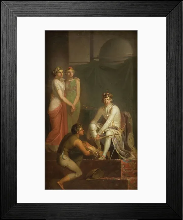 Framed Print : The Abolition of Adscription in 1788, 1790. Creator: Nicolai Abraham Abildgaard Framed Print : The Abolition of Adscription in 1788, 1790. Creator: Nicolai Abraham Abildgaard