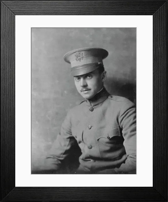 Framed Print : Lieutenant E.C. Tobey, portrait photograph, 1917 Dec. 8. Creator: Arnold Genthe Framed Print : Lieutenant E.C. Tobey, portrait photograph, 1917 Dec. 8. Creator: Arnold Genthe