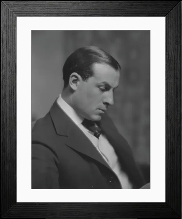 Framed Print : Doubleday, Felix, Mr. portrait photograph, 1915 Mar. 9. Creator: Arnold Genthe Framed Print : Doubleday, Felix, Mr. portrait photograph, 1915 Mar. 9. Creator: Arnold Genthe