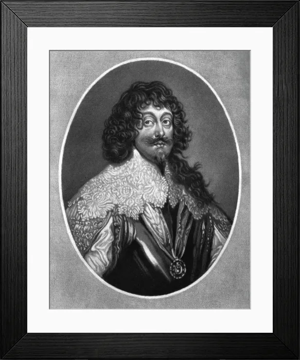 Framed Print : Henry Rich, Earl of Holland; executed 1649, 1810. Creator: Charles Turner Framed Print : Henry Rich, Earl of Holland; executed 1649, 1810. Creator: Charles Turner