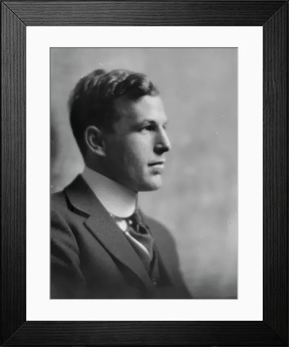 Framed Print : Downer, Mr. portrait photograph, 1915. Creator: Arnold Genthe Framed Print : Downer, Mr. portrait photograph, 1915. Creator: Arnold Genthe