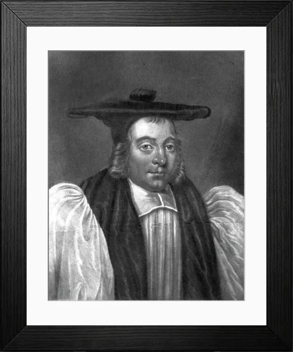 Framed Print : Nicholas Monk (Monck), Bishop of Hereford; Obit 1661, 1811. Creator: Robert Dunkarton Framed Print : Nicholas Monk (Monck), Bishop of Hereford; Obit 1661, 1811. Creator: Robert Dunkarton
