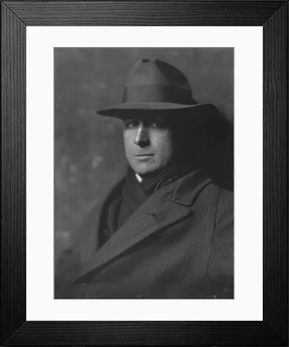 Framed Print : Mr. Arthur C. Train, portrait photograph, 1917 Dec. 29. Creator: Arnold Genthe Framed Print : Mr. Arthur C. Train, portrait photograph, 1917 Dec. 29. Creator: Arnold Genthe