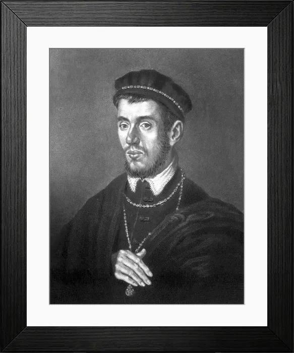 Framed Print : Thomas Howard, Duke of Norfolk; beheaded 1572, 1810. Creator: Charles Turner Framed Print : Thomas Howard, Duke of Norfolk; beheaded 1572, 1810. Creator: Charles Turner
