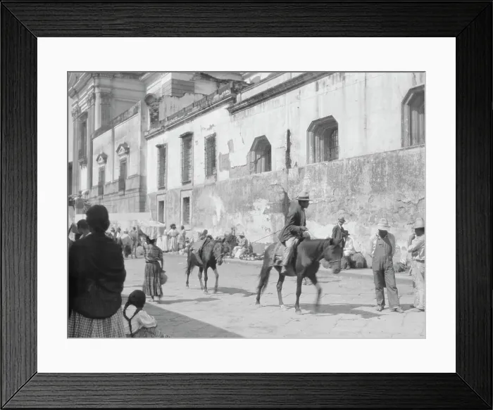 Framed Print : Travel views of Cuba and Guatemala, between 1899 and 1926. Creator: Arnold Genthe Framed Print : Travel views of Cuba and Guatemala, between 1899 and 1926. Creator: Arnold Genthe