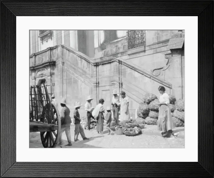 Framed Print : Travel views of Cuba and Guatemala, between 1899 and 1926. Creator: Arnold Genthe Framed Print : Travel views of Cuba and Guatemala, between 1899 and 1926. Creator: Arnold Genthe