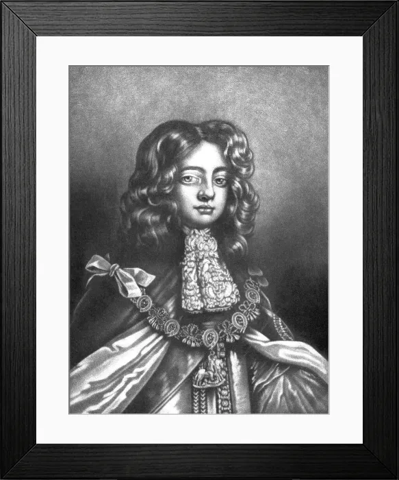 Framed Print : Charles Lennox, Duke of Richmond, son of Charles II and the Duchess of Portsmouth, Obit 1723'. Creator: Robert Dunkarton Framed Print : Charles Lennox, Duke of Richmond, son of Charles II and the Duchess of Portsmouth, Obit 1723'. Creator: Robert Dunkarton