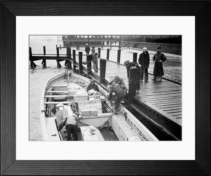 Framed Print : Old Point Comfort, Va. - Wharf, 1914. Creator: Harris & Ewing. Old Point Comfort, Va. - Wharf, 1914. Creator: Harris & Ewing Framed Print : Old Point Comfort, Va. - Wharf, 1914. Creator: Harris & Ewing. Old Point Comfort, Va. - Wharf, 1914. Creator: Harris & Ewing