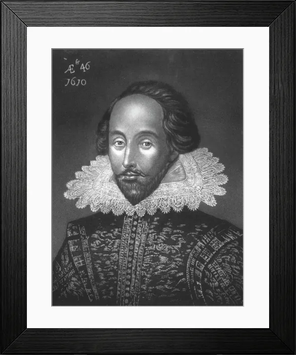 Framed Print : William Shakespeare, 1811. Creator: Robert Dunkarton Framed Print : William Shakespeare, 1811. Creator: Robert Dunkarton