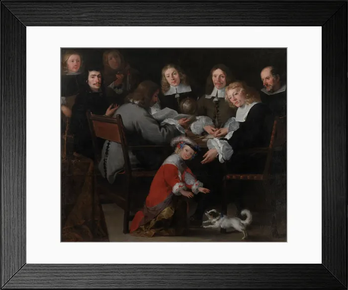 Framed Print : Ambassador C. Pedersen Lerche with his Staff, 1662. Creator: Jose Antolinez Framed Print : Ambassador C. Pedersen Lerche with his Staff, 1662. Creator: Jose Antolinez
