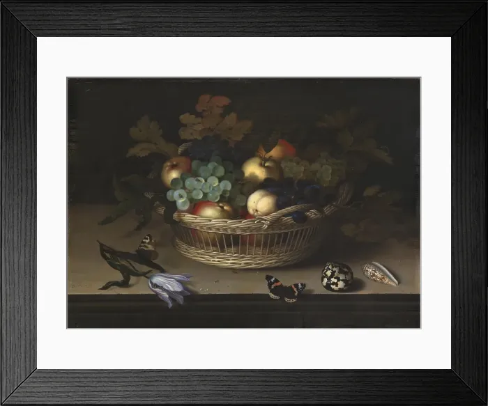 Framed Print : Still Life, 1605-1657. Creator: Balthasar van der Ast Framed Print : Still Life, 1605-1657. Creator: Balthasar van der Ast
