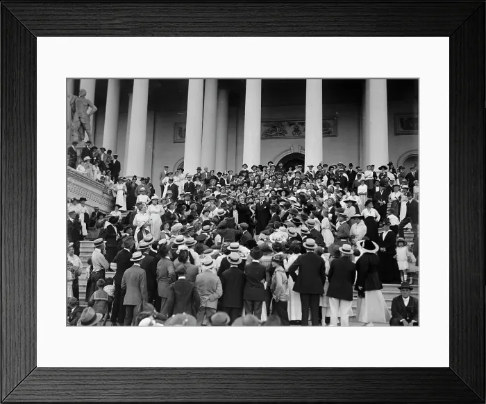 Framed Print : Rev. James Shera Montgomery, Chaplian [sic] of The House... 1917. Creator: Harris & Ewing. Rev. James Shera Montgomery, Chaplian [sic] of The House... 1917. Creator: Harris & Ewing