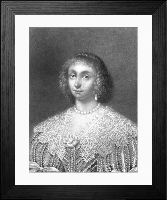 Framed Print : Leticia, Viscountess Falkland; Obit 1646, 1811. Creator: Charles Turner Framed Print : Leticia, Viscountess Falkland; Obit 1646, 1811. Creator: Charles Turner