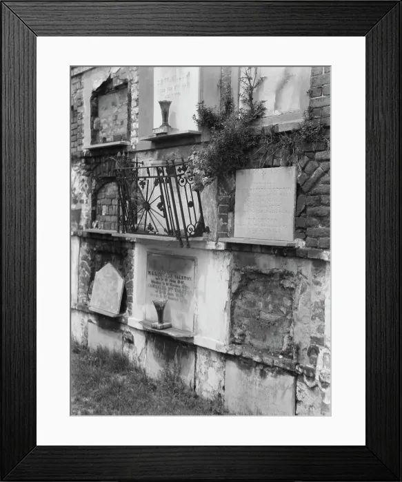 Framed Print : Wall tombs of the old St. Louis Cemetery, New Orleans, between 1920 and 1926. Creator: Arnold Genthe Framed Print : Wall tombs of the old St. Louis Cemetery, New Orleans, between 1920 and 1926. Creator: Arnold Genthe