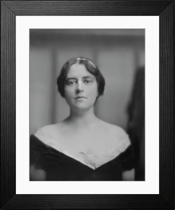 Framed Print : Eckstein, H.J. Mrs. portrait photograph, 1916 or 1917. Creator: Arnold Genthe Framed Print : Eckstein, H.J. Mrs. portrait photograph, 1916 or 1917. Creator: Arnold Genthe