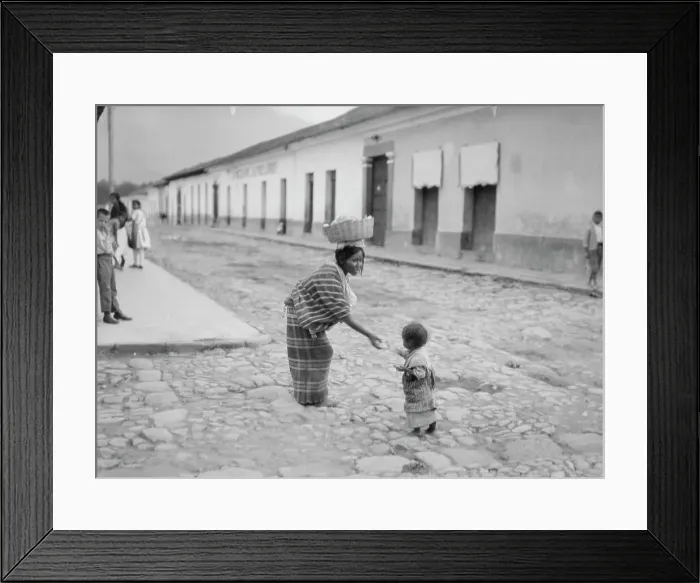 Framed Print : Travel views of Cuba and Guatemala, between 1899 and 1926. Creator: Arnold Genthe Framed Print : Travel views of Cuba and Guatemala, between 1899 and 1926. Creator: Arnold Genthe