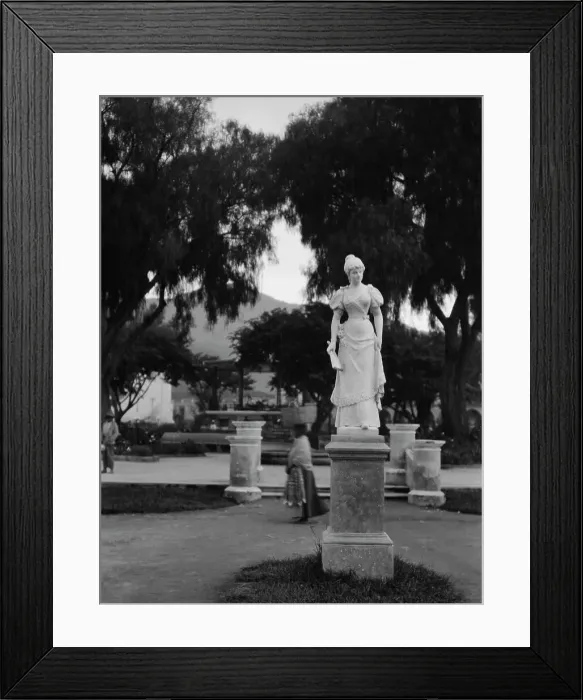 Framed Print : Travel views of Cuba and Guatemala, between 1899 and 1926. Creator: Arnold Genthe Framed Print : Travel views of Cuba and Guatemala, between 1899 and 1926. Creator: Arnold Genthe