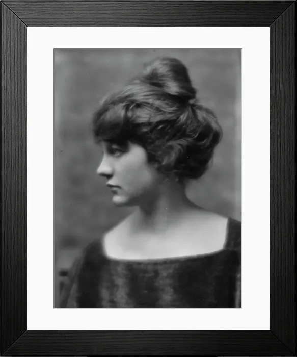 Framed Print : Eder, May, Miss, portrait photograph, 1914 Mar. 3. Creator: Arnold Genthe Framed Print : Eder, May, Miss, portrait photograph, 1914 Mar. 3. Creator: Arnold Genthe