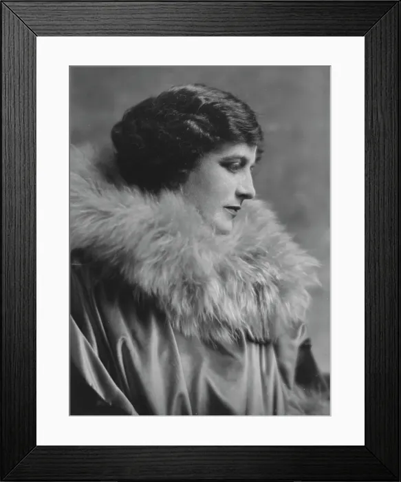 Framed Print : Elliott, Maxine, Miss, portrait photograph, 1917. Creator: Arnold Genthe Framed Print : Elliott, Maxine, Miss, portrait photograph, 1917. Creator: Arnold Genthe
