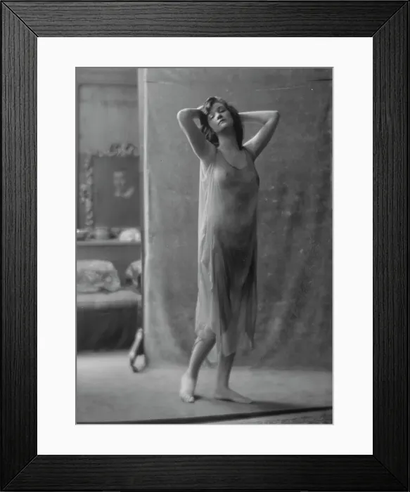 Framed Print : Ely, Dorothy, Miss, portrait photograph, between 1914 and 1917. Creator: Arnold Genthe Framed Print : Ely, Dorothy, Miss, portrait photograph, between 1914 and 1917. Creator: Arnold Genthe