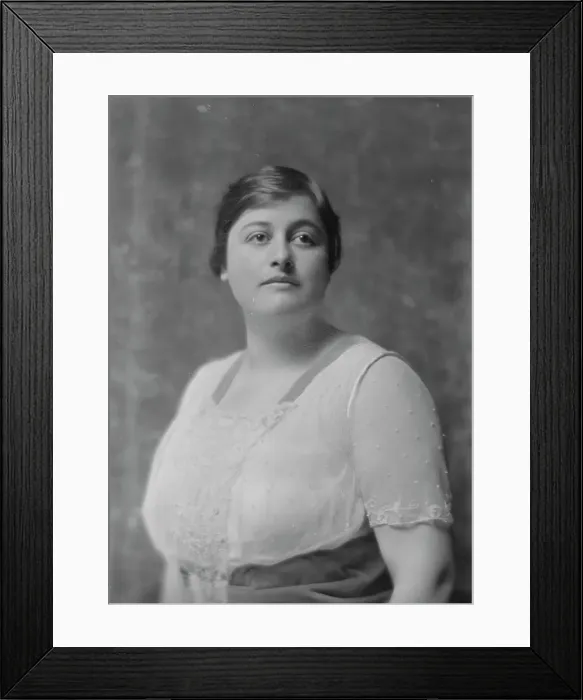 Framed Print : Ernst, M. Mrs. portrait photograph, 1915 May 1. Creator: Arnold Genthe Framed Print : Ernst, M. Mrs. portrait photograph, 1915 May 1. Creator: Arnold Genthe