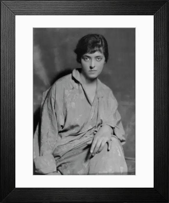 Framed Print : Eyre, Elizabeth, Miss, portrait photograph, 1915 Jan. 9. Creator: Arnold Genthe Framed Print : Eyre, Elizabeth, Miss, portrait photograph, 1915 Jan. 9. Creator: Arnold Genthe