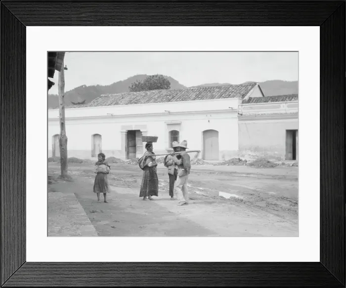 Framed Print : Travel views of Cuba and Guatemala, between 1899 and 1926. Creator: Arnold Genthe Framed Print : Travel views of Cuba and Guatemala, between 1899 and 1926. Creator: Arnold Genthe