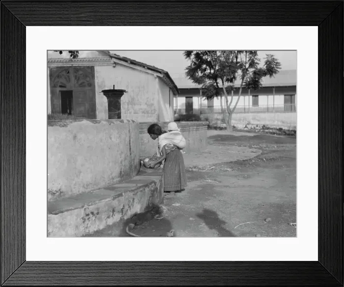 Framed Print : Travel views of Cuba and Guatemala, between 1899 and 1926. Creator: Arnold Genthe Framed Print : Travel views of Cuba and Guatemala, between 1899 and 1926. Creator: Arnold Genthe