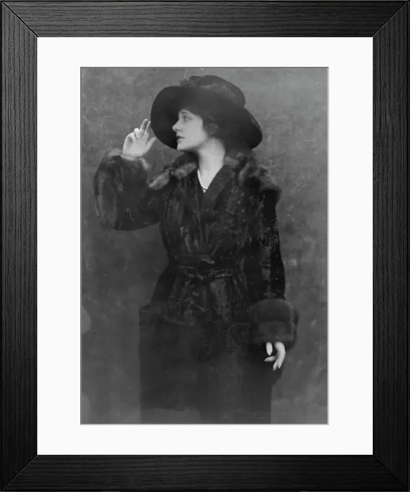Framed Print : Ferguson, Elsie, Miss, portrait photograph, not before 1921 Sept. 15. Creator: Arnold Genthe Framed Print : Ferguson, Elsie, Miss, portrait photograph, not before 1921 Sept. 15. Creator: Arnold Genthe