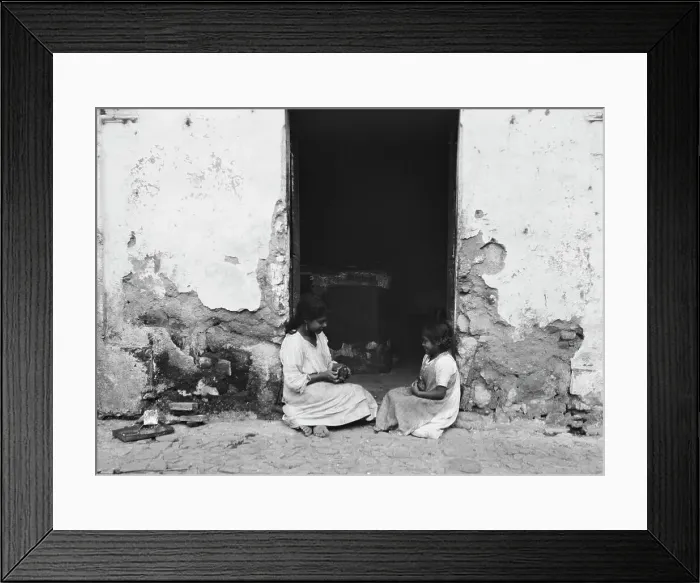 Framed Print : Travel views of Cuba and Guatemala, between 1899 and 1926. Creator: Arnold Genthe