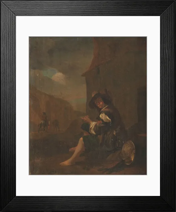 Framed Print : A Tinker, 1627-1650. Creator: Andries Dirksz Both Framed Print : A Tinker, 1627-1650. Creator: Andries Dirksz Both