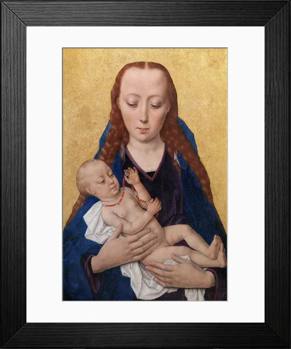 Framed Print : Virgin and Child, 1454-1553. Creator: Dieric Bouts Framed Print : Virgin and Child, 1454-1553. Creator: Dieric Bouts
