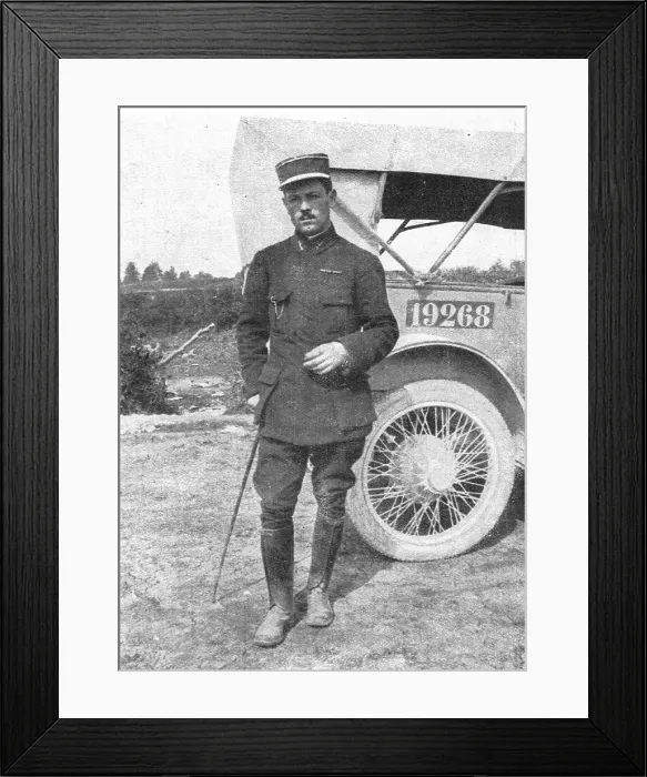 Framed Print : Nos Aviateurs; l'adjudant Maxime Lenoir, 1916. Creator: Unknown Framed Print : Nos Aviateurs; l'adjudant Maxime Lenoir, 1916. Creator: Unknown