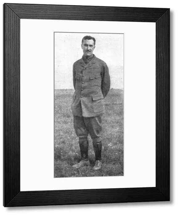 Framed Print : Nos Aviateurs; le sergent Hugues de Rochefort, 1916. Creator: Unknown Framed Print : Nos Aviateurs; le sergent Hugues de Rochefort, 1916. Creator: Unknown
