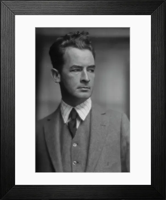 Framed Print : Flagg, Montgomery, Mr. portrait photograph, 1915 Sept. 28. Creator: Arnold Genthe Framed Print : Flagg, Montgomery, Mr. portrait photograph, 1915 Sept. 28. Creator: Arnold Genthe