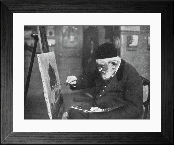 Framed Print : Le Peintre Henri-Joseph Harpignies, 1916. Creator: Manuel Framed Print : Le Peintre Henri-Joseph Harpignies, 1916. Creator: Manuel
