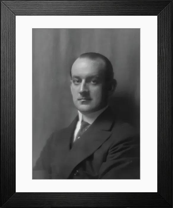 Framed Print : Follis, C.G. Mr. portrait photograph, 1913. Creator: Arnold Genthe Framed Print : Follis, C.G. Mr. portrait photograph, 1913. Creator: Arnold Genthe
