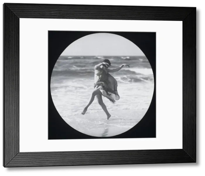 Framed Print : Anna Duncan dancing, ca. 1920. Creator: Arnold Genthe Framed Print : Anna Duncan dancing, ca. 1920. Creator: Arnold Genthe