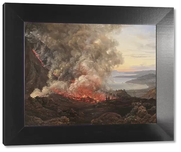 Eruption of the Volcano Vesuvius, 1821. Creator: Johan Christian Dahl