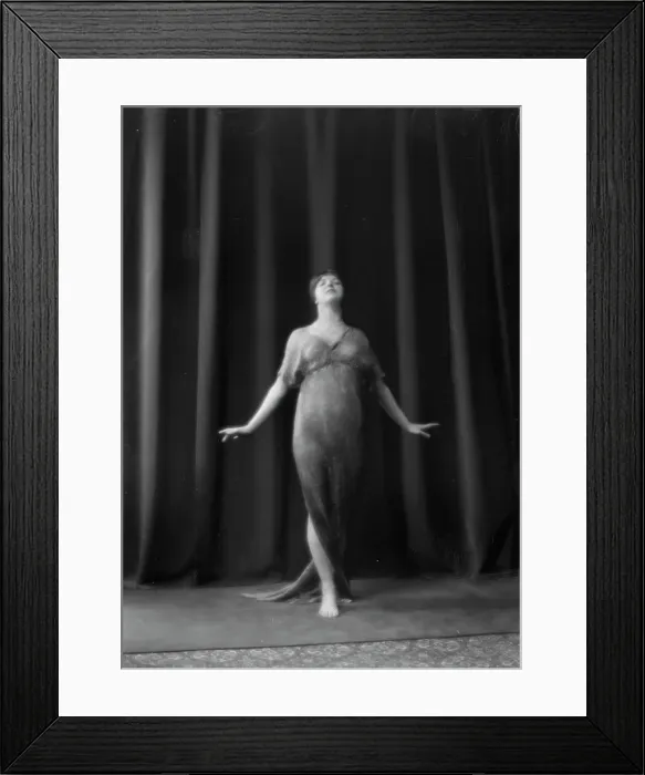 Framed Print : Beyer, Hilda, Miss, 1915 May 16. Creator: Arnold Genthe Framed Print : Beyer, Hilda, Miss, 1915 May 16. Creator: Arnold Genthe