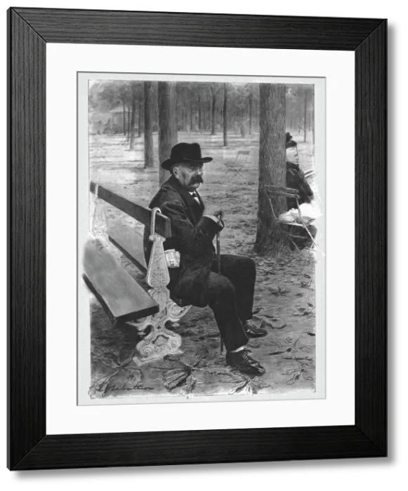 Framed Print : On entend le canon, 1916. Creator: L Sabattier Framed Print : On entend le canon, 1916. Creator: L Sabattier