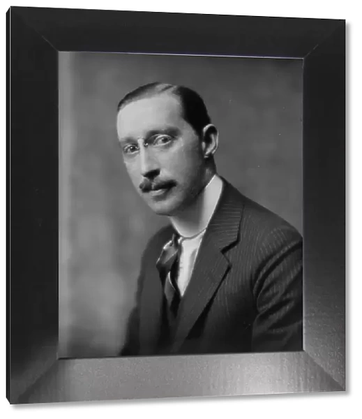 Forsch, S. Mr. portrait photograph, 1916 or 1917. Creator: Arnold Genthe