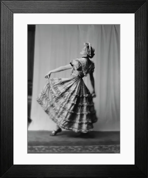 Framed Print : Beyer, Hilda, Miss, 1916 Feb. 1. Creator: Arnold Genthe Framed Print : Beyer, Hilda, Miss, 1916 Feb. 1. Creator: Arnold Genthe