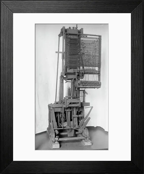 Framed Print : Mergenthaler, Ottmar, 2nd Linotype Machine with Band, Invented By Him; 3rd Design He... 1917. Creator: Harris & Ewing. Mergenthaler, Ottmar, 2nd Linotype Machine with Band, Invented By Him; 3rd Design He... 1917. Creator: Harris & Ewing Framed Print : Mergenthaler, Ottmar, 2nd Linotype Machine with Band, Invented By Him; 3rd Design He... 1917. Creator: Harris & Ewing. Mergenthaler, Ottmar, 2nd Linotype Machine with Band, Invented By Him; 3rd Design He... 1917. Creator: Harris & Ewing