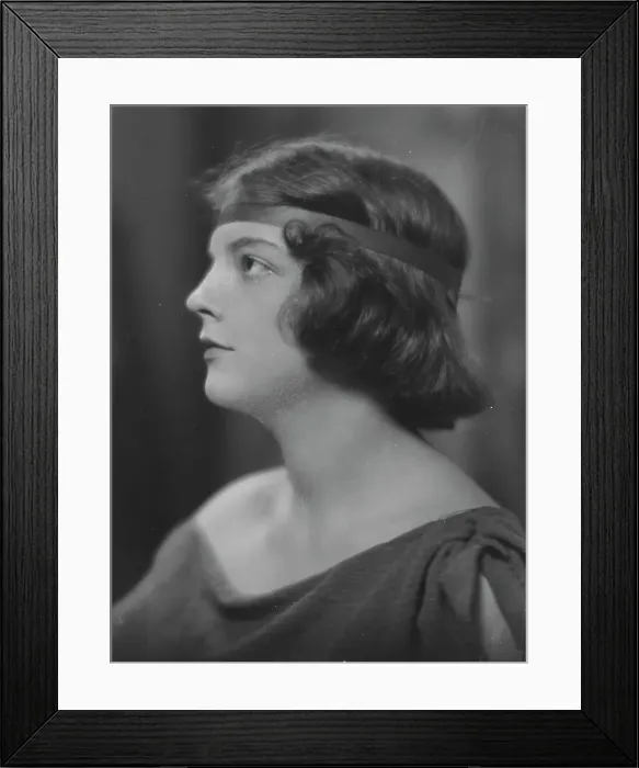 Framed Print : Carmen, Miss, portrait photograph, 1917. Creator: Arnold Genthe Framed Print : Carmen, Miss, portrait photograph, 1917. Creator: Arnold Genthe