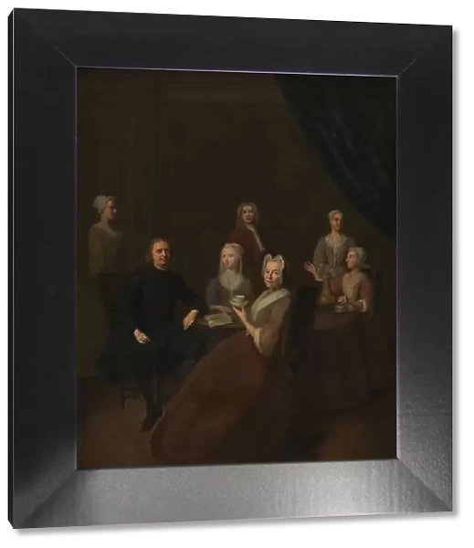The Artist's Parents-in-Law and some of their Children, 1700-1749. Creator: Balthasar Denner