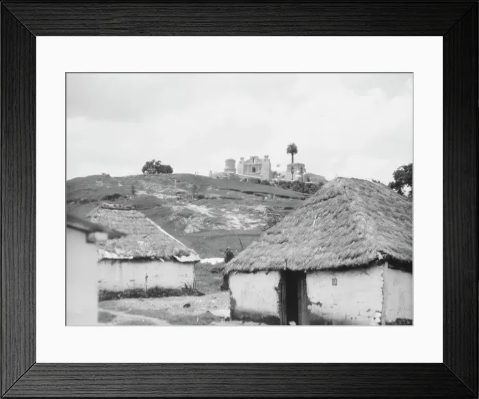 Framed Print : Travel views of Cuba and Guatemala, between 1899 and 1926. Creator: Arnold Genthe