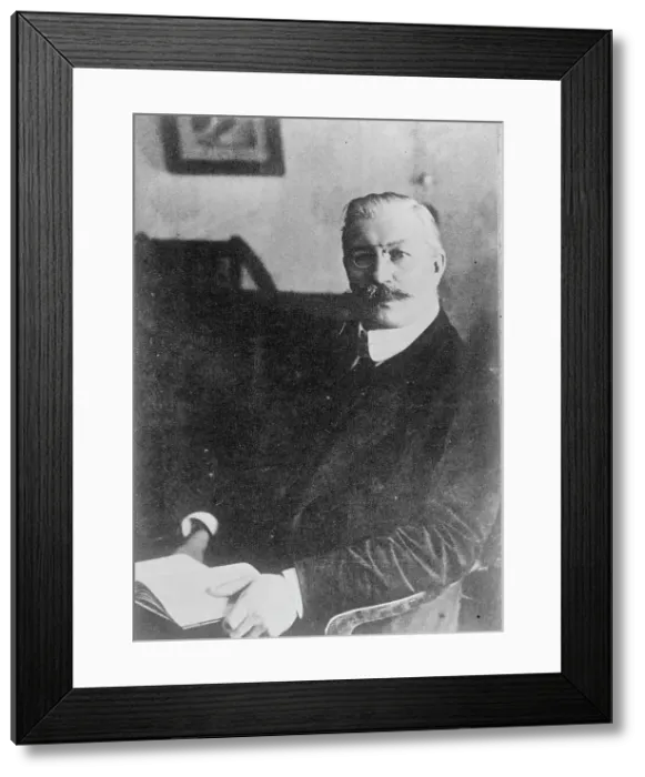 Framed Print : G. Milikoff [sic] of Russia, 1917. Creator: Unknown