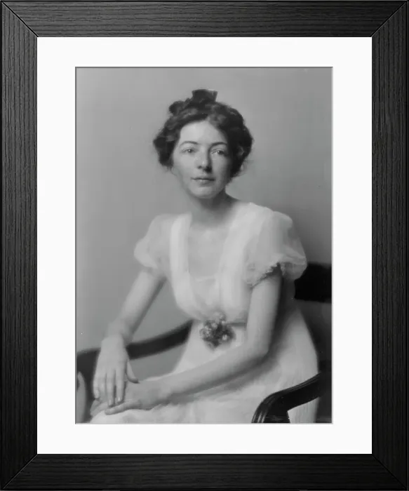 Framed Print : Cushing, Jessie H. Miss, portrait photograph, 1916 Apr. 11. Creator: Arnold Genthe Framed Print : Cushing, Jessie H. Miss, portrait photograph, 1916 Apr. 11. Creator: Arnold Genthe